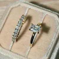 Кольцо с октагоном 1 ct — фото 4