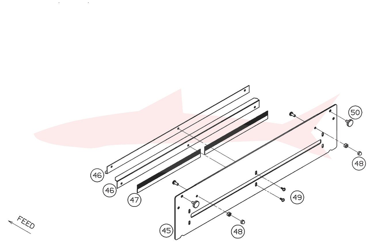 Morgana AutoCut Pro System PL 1.13 AutoCut Pro — Slitter Section — схема деталей, Вид 2