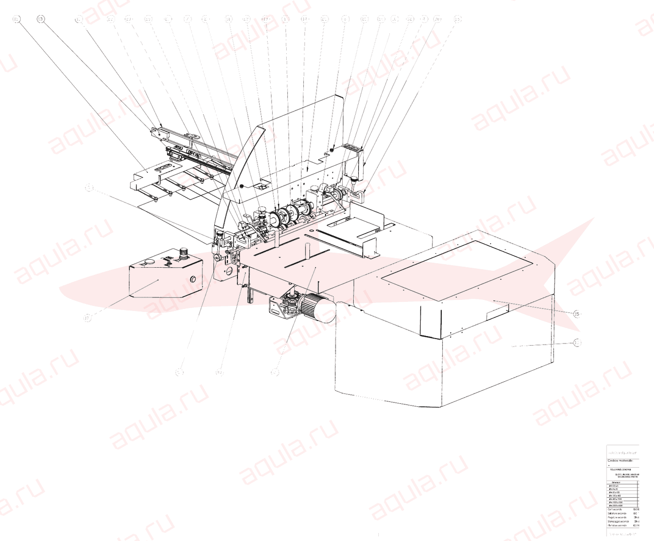 Morgana DigiBook 450 A0210003-01 Ass. metticopertine — схема деталей