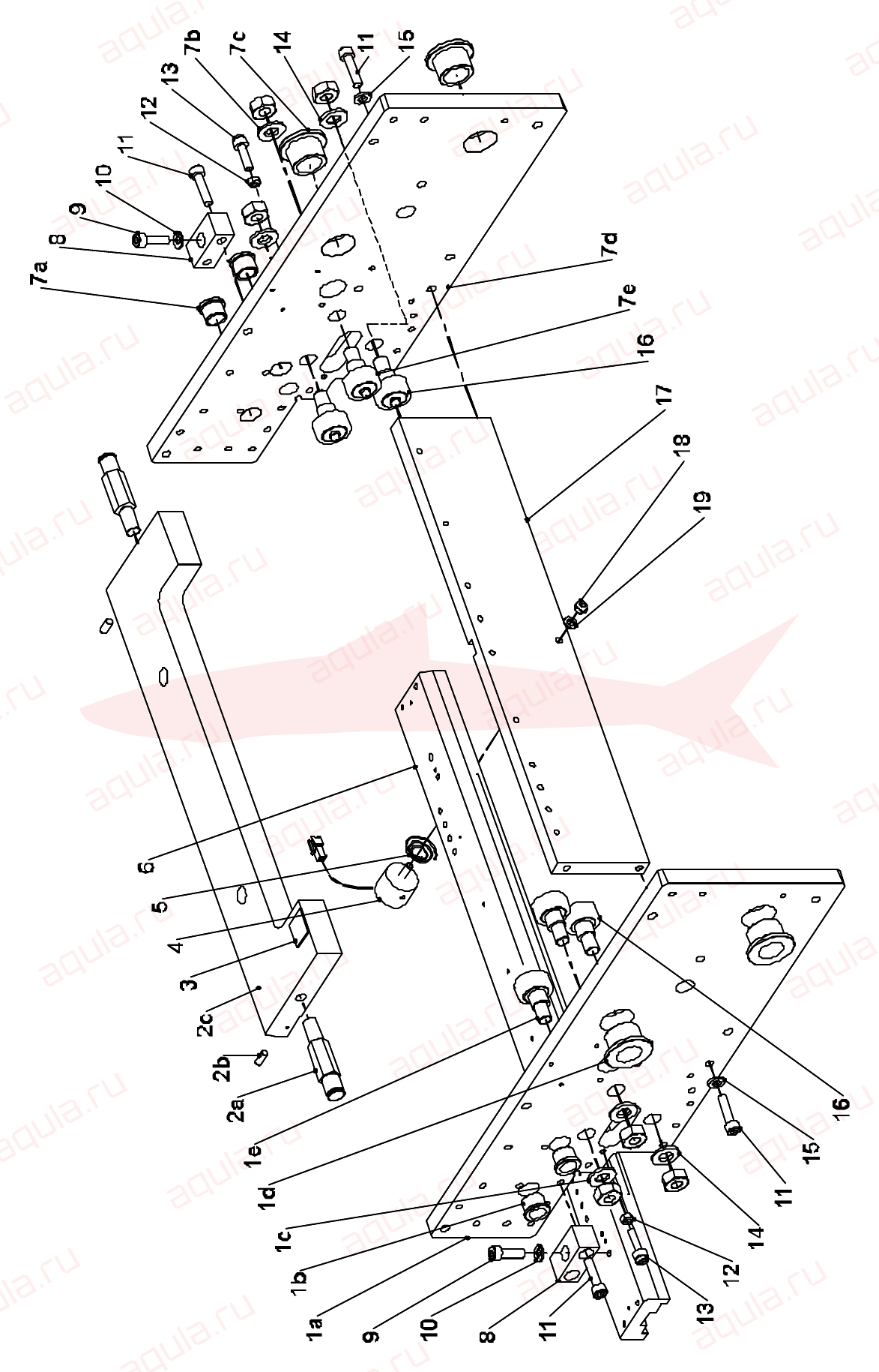 Morgana Square Back System Fig 12 Bolster Side Plates — схема деталей