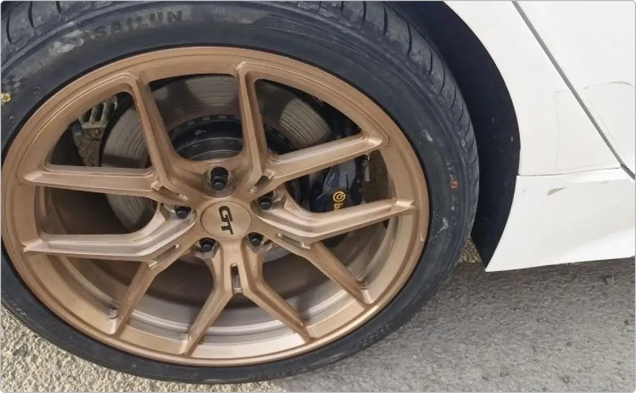 Кованые диски ARS WHEELS на автомобиле