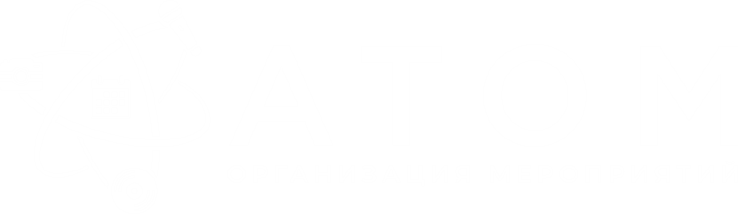 Логотип агентства АТОМ