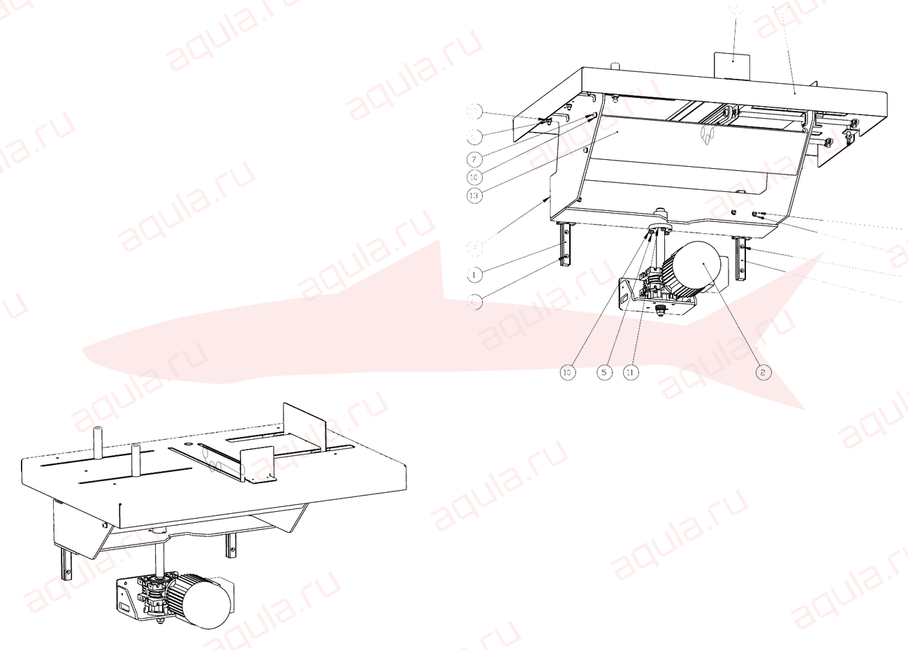 Morgana DigiBook 450 A0210087-01 Ass. piano sali e scendi — схема деталей