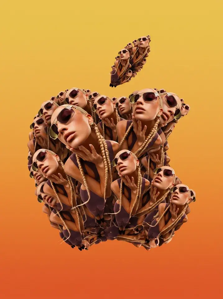 Apple из модных портретов