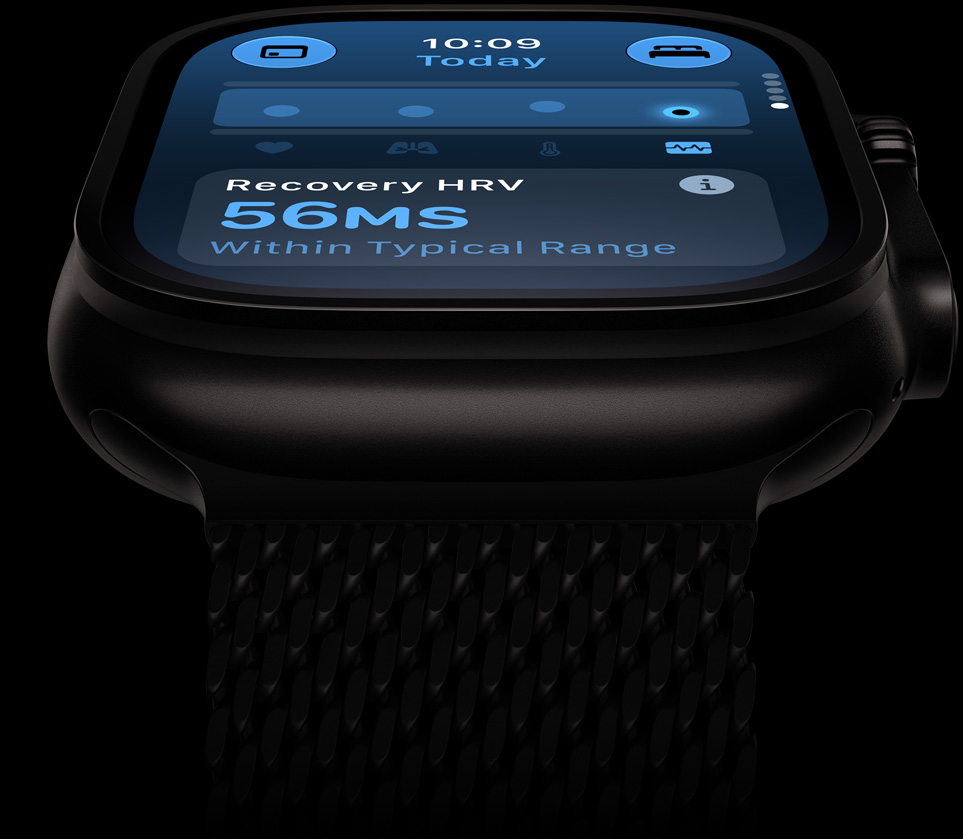 Apple Watch Ultra 4 с показателем HRV