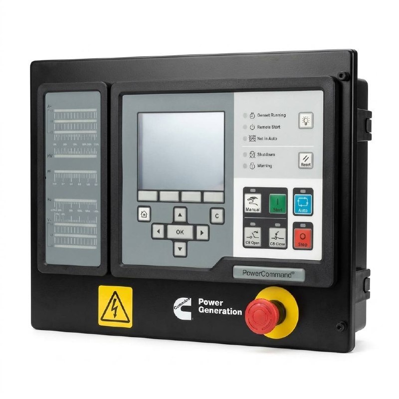 Графический дисплей Cummins HMI 114 0300-6366-02, вид под углом