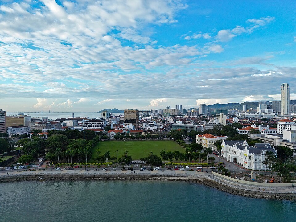 Эспланада Padang Kota в Джорджтауне