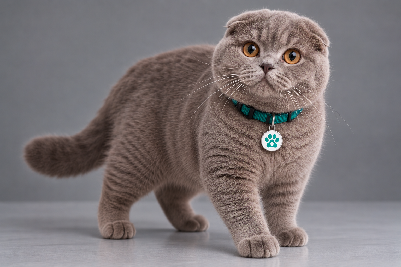 Шотландская вислоухая кошка