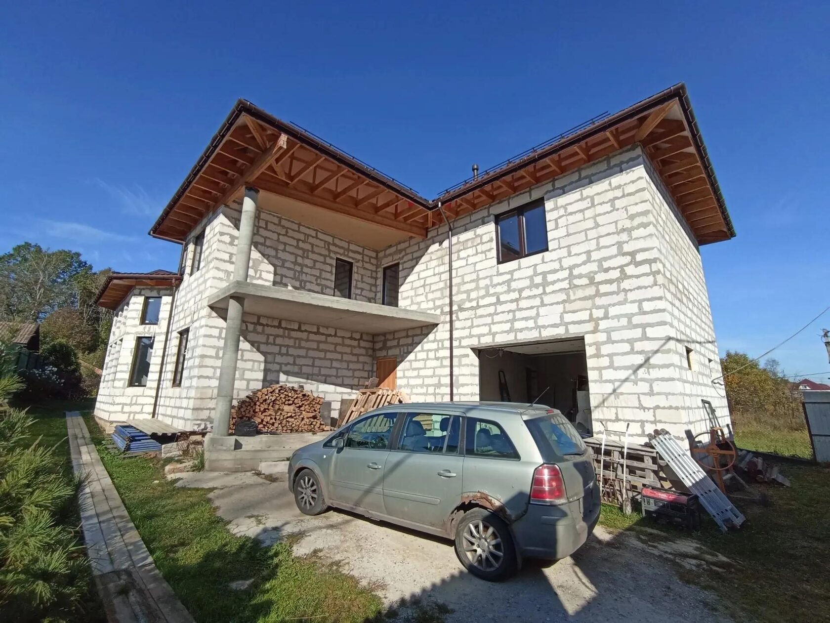 СФТК — мокрый фасад — до работ