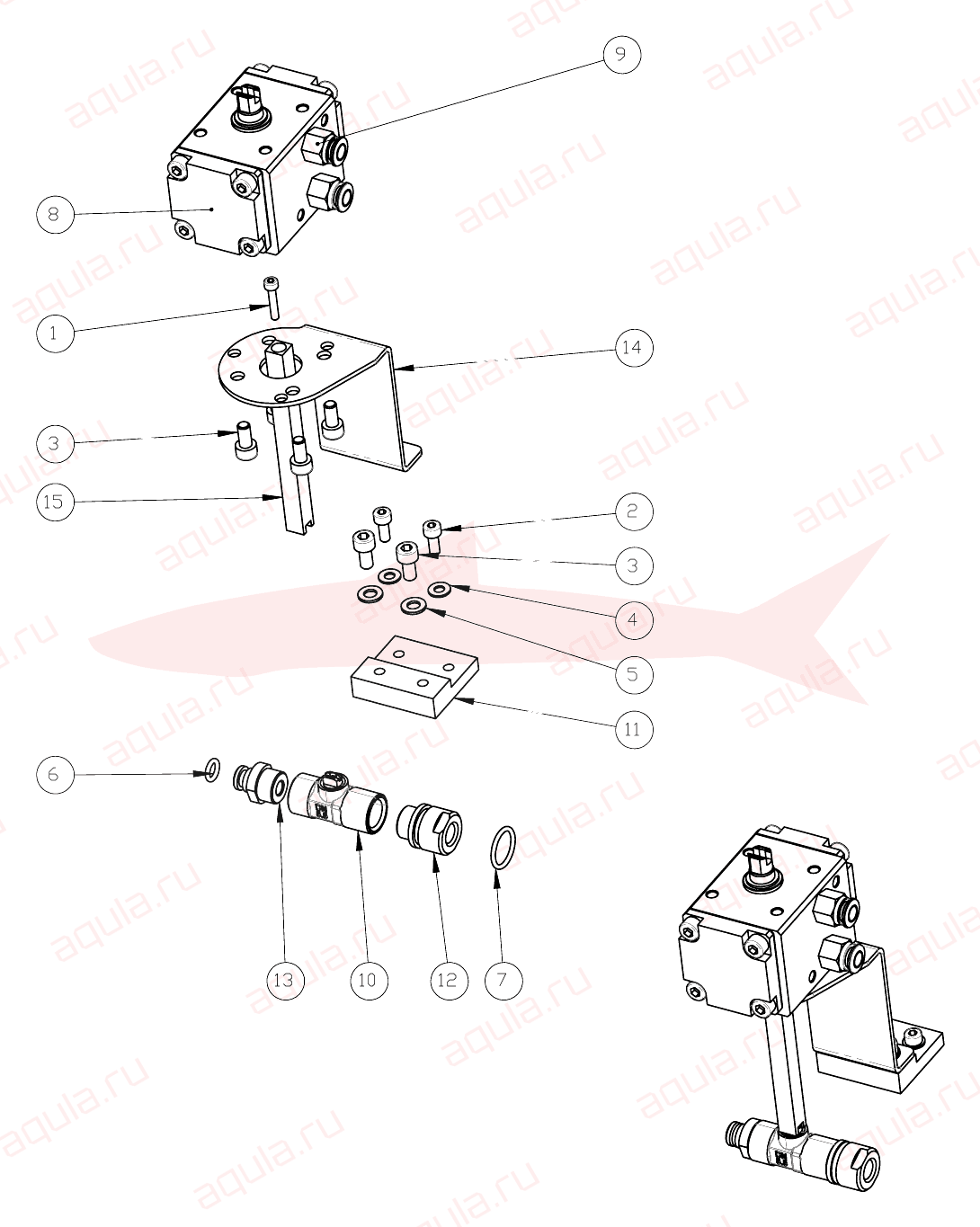 Morgana DigiBook 200 A0106096-01 Ass.valvola cleaner — схема деталей