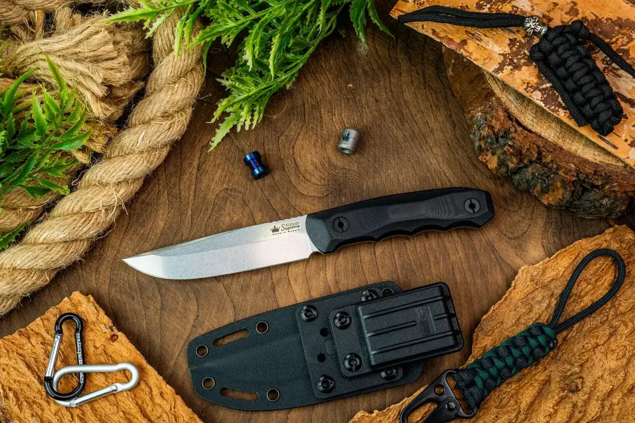 Обновлённый Echo 440C StoneWash с ножнами Kydex