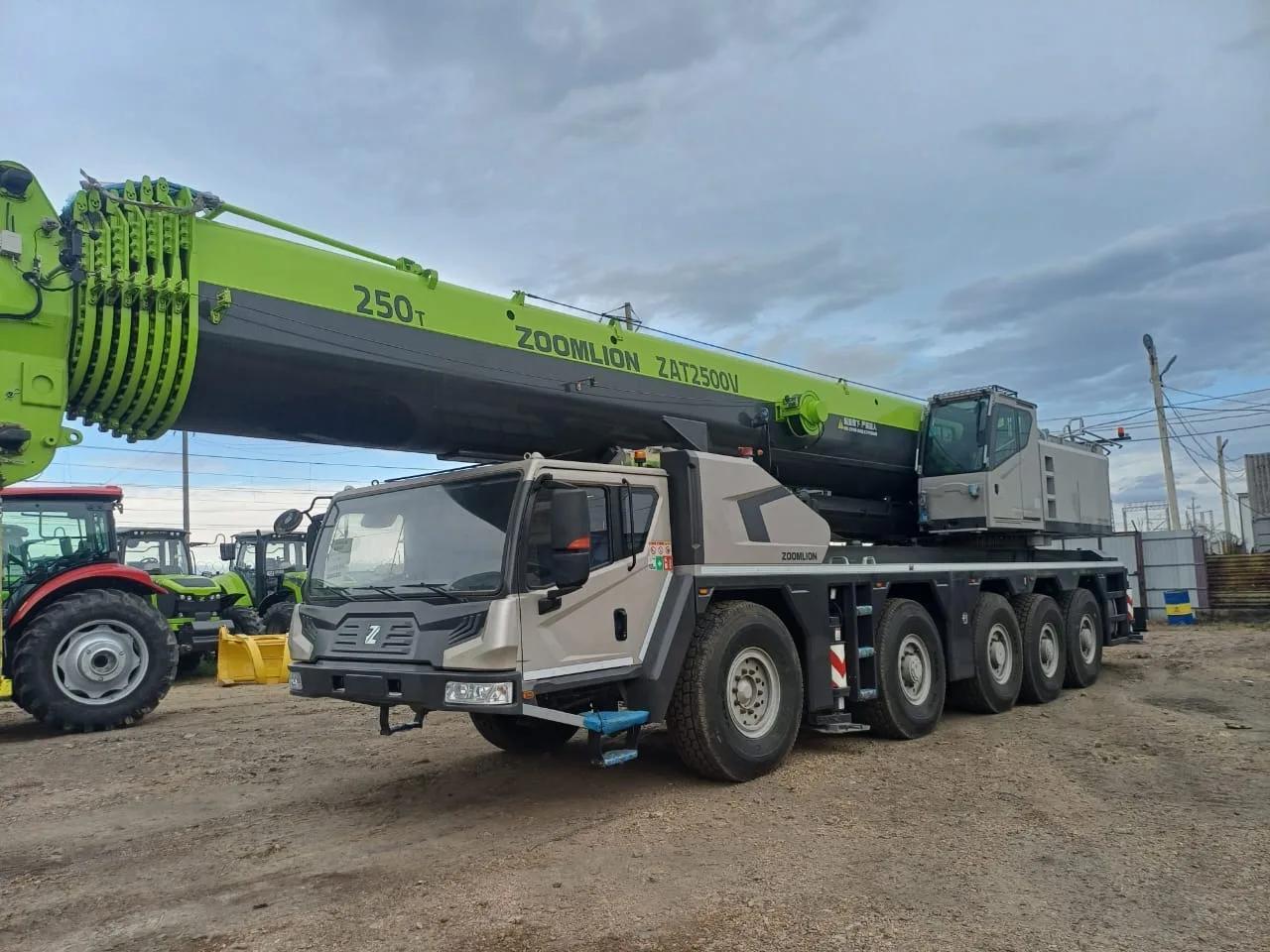 Автокран Zoomlion ZAT2500V — ТЕХСТРОЙ групп