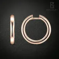 Серьги-кольца 14 мм — фото 7