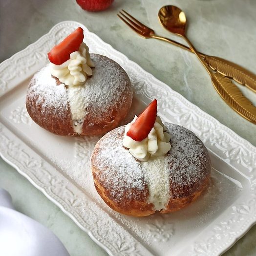 Булочки маритоццо ученицы Натальи Любецкой