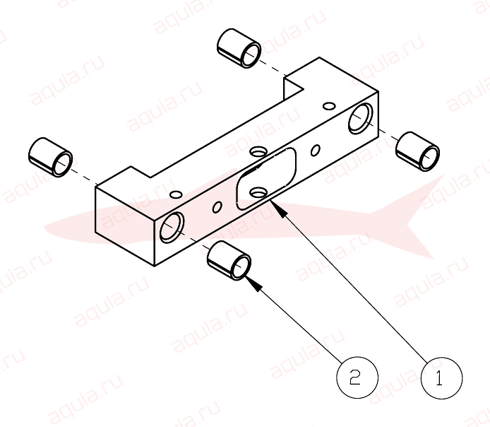 Morgana DigiBook 450 A0106018-00 Ass. carrello — схема деталей