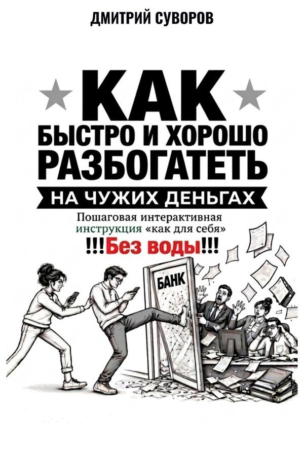 Обложка: Как быстро и хорошо разбогатеть на чужих деньгах