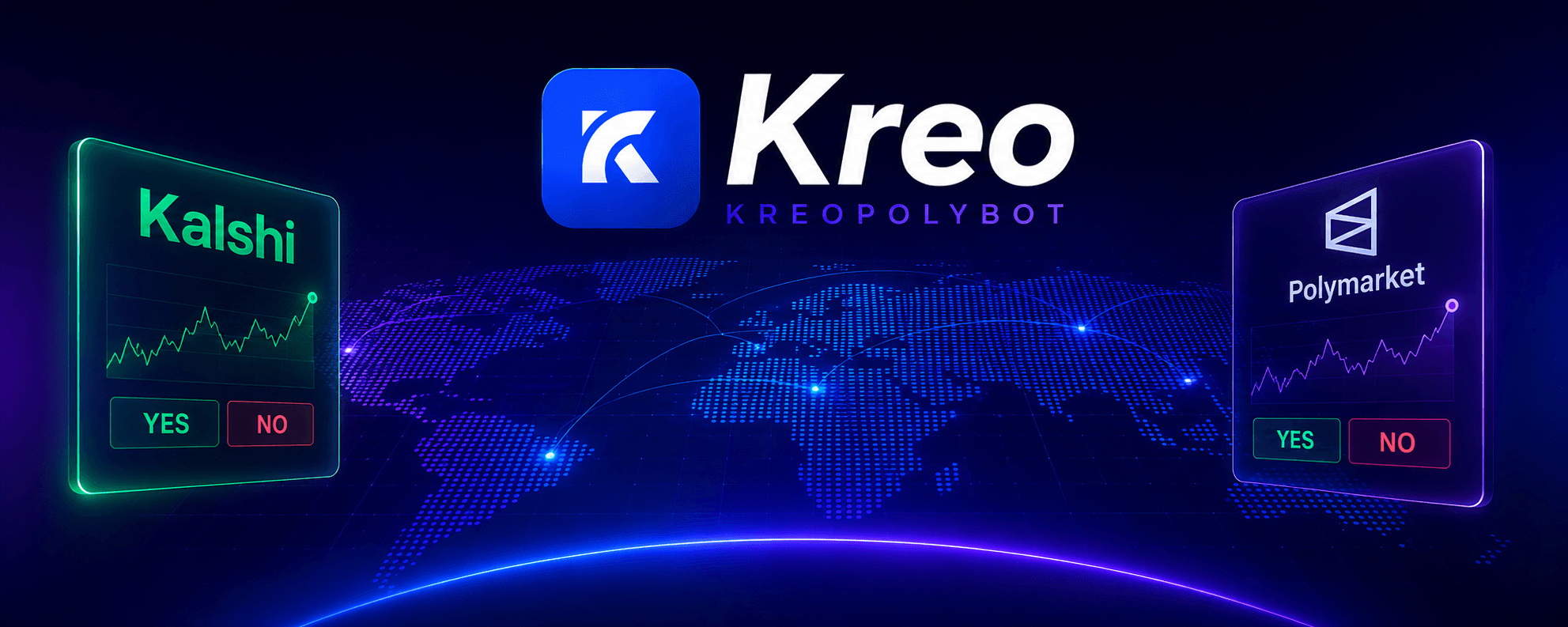 Kreo бот для Полимаркета