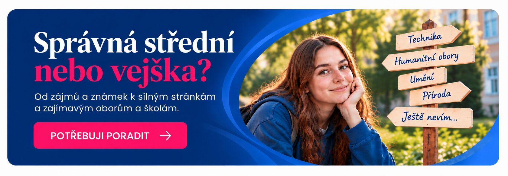 Správná střední nebo vejška
