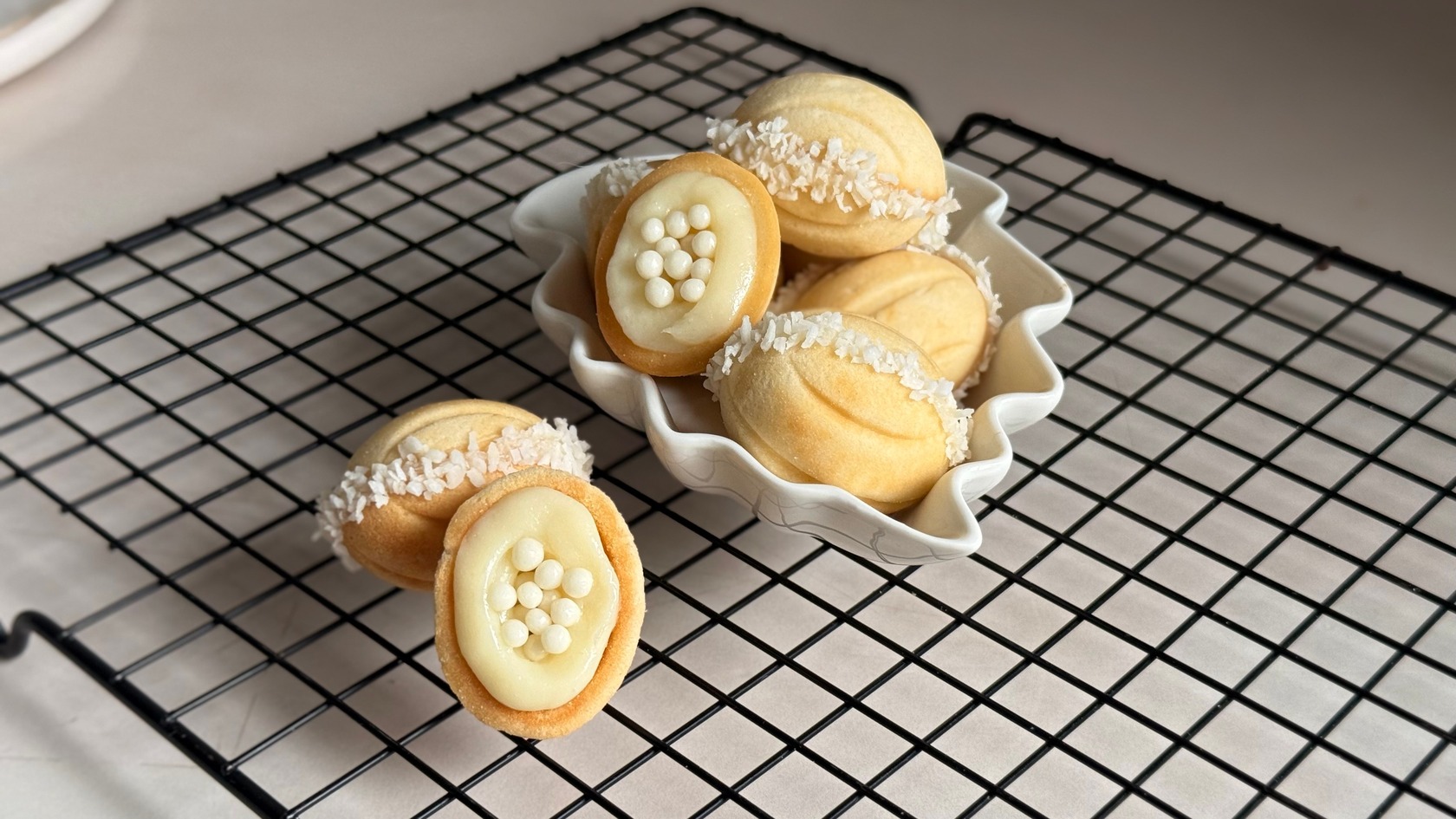 Кокосовые орешки с криспи
