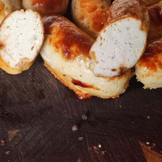 Куриные колбаски с сыром ученицы Елены Верховцовой
