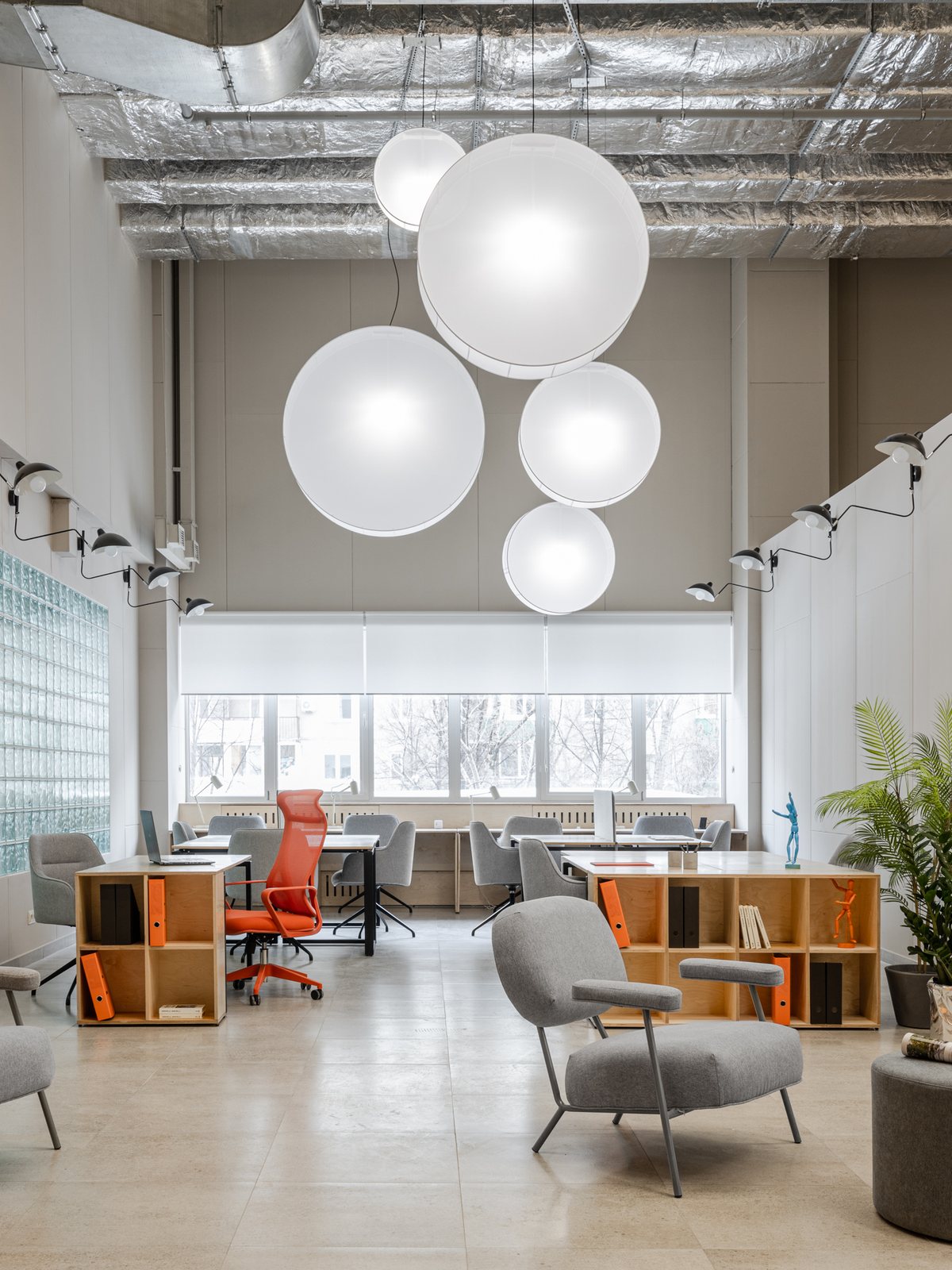 Open space коворкинга Люди