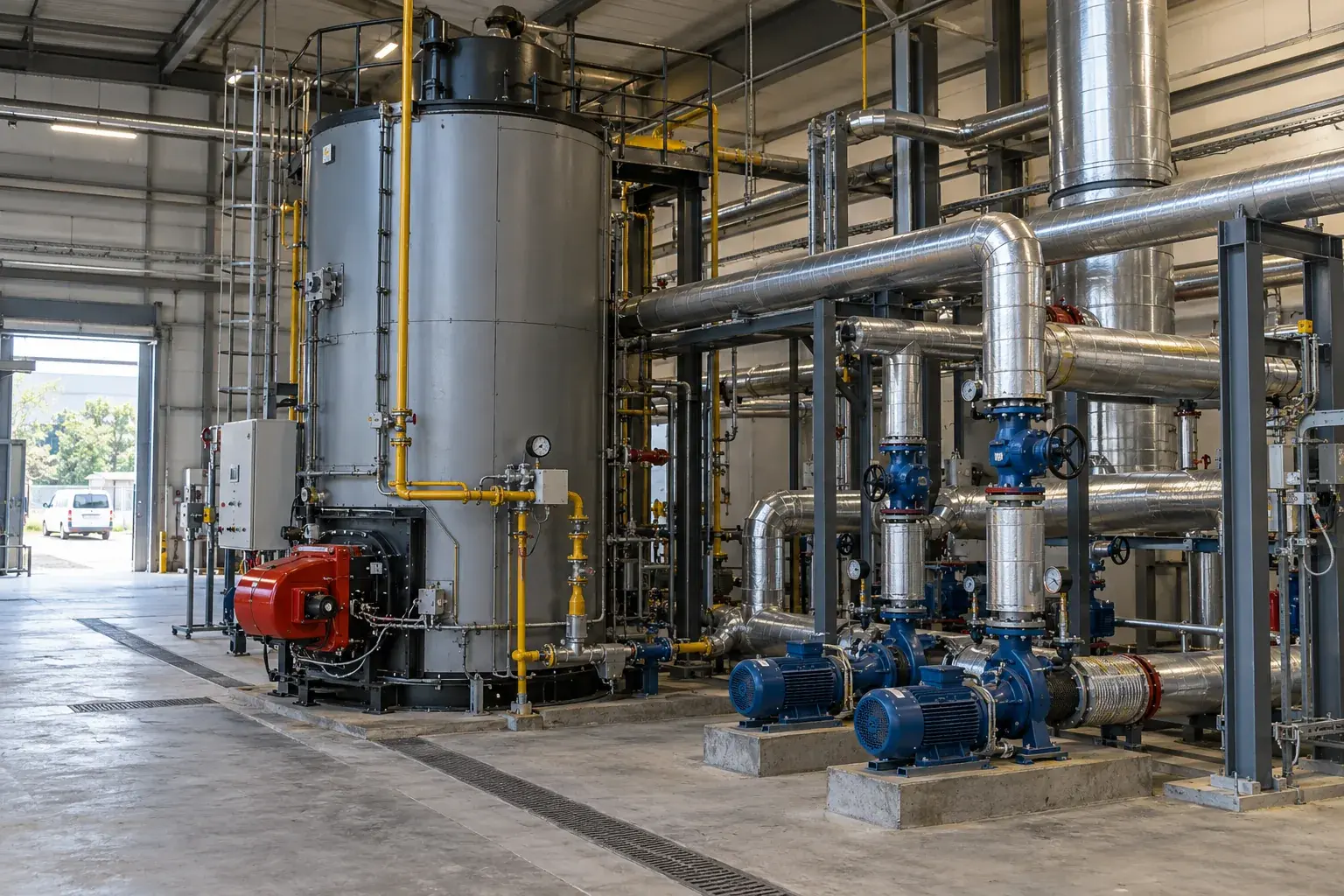 Газоснабжение пищевого производства с термомасляным нагревом в Сочи