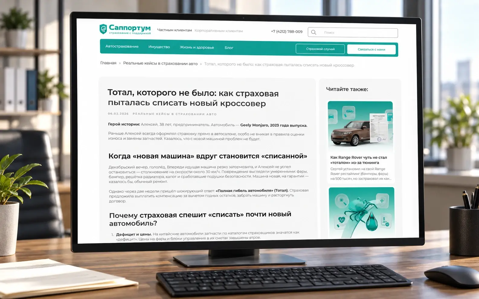 Страница разбора случая