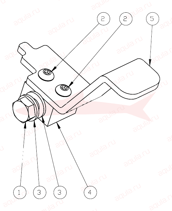 Morgana DigiBook 450 A0210086-00 Ass. leva sx — схема деталей