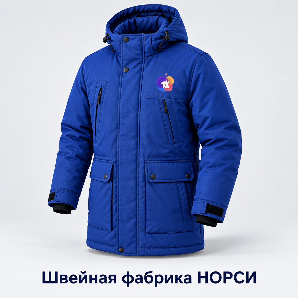 Зимняя утеплённая рабочая куртка для строителей — пошив зимних курток на заказ