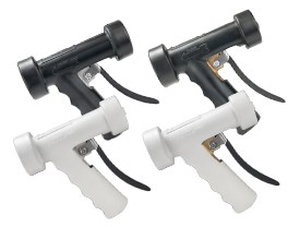 Flow Boss washdown guns and ADS alarms