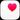 Health app icon, a pink heart in a white box