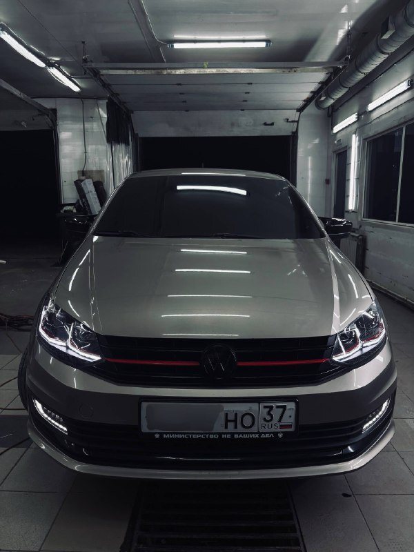Антихром Volkswagen Polo