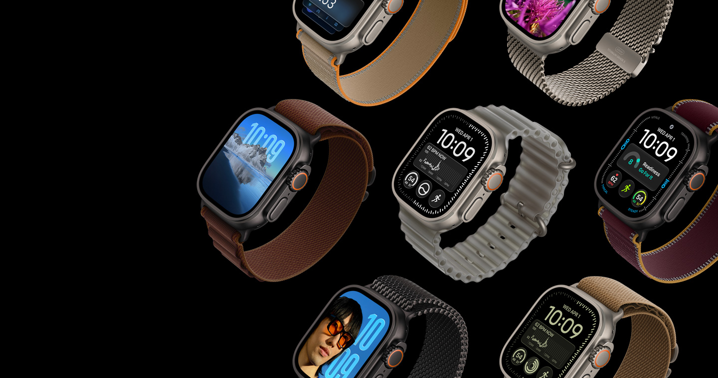 Варианты персонализации Apple Watch Ultra 4