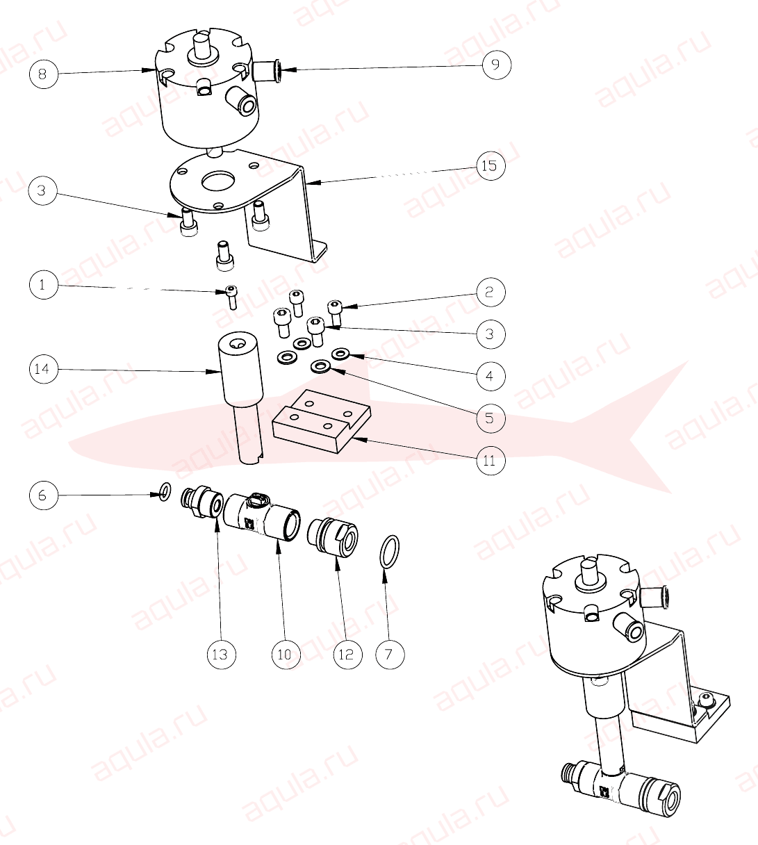 Morgana DigiBook 450 A0106096-00 Ass.valvola cleaner — схема деталей