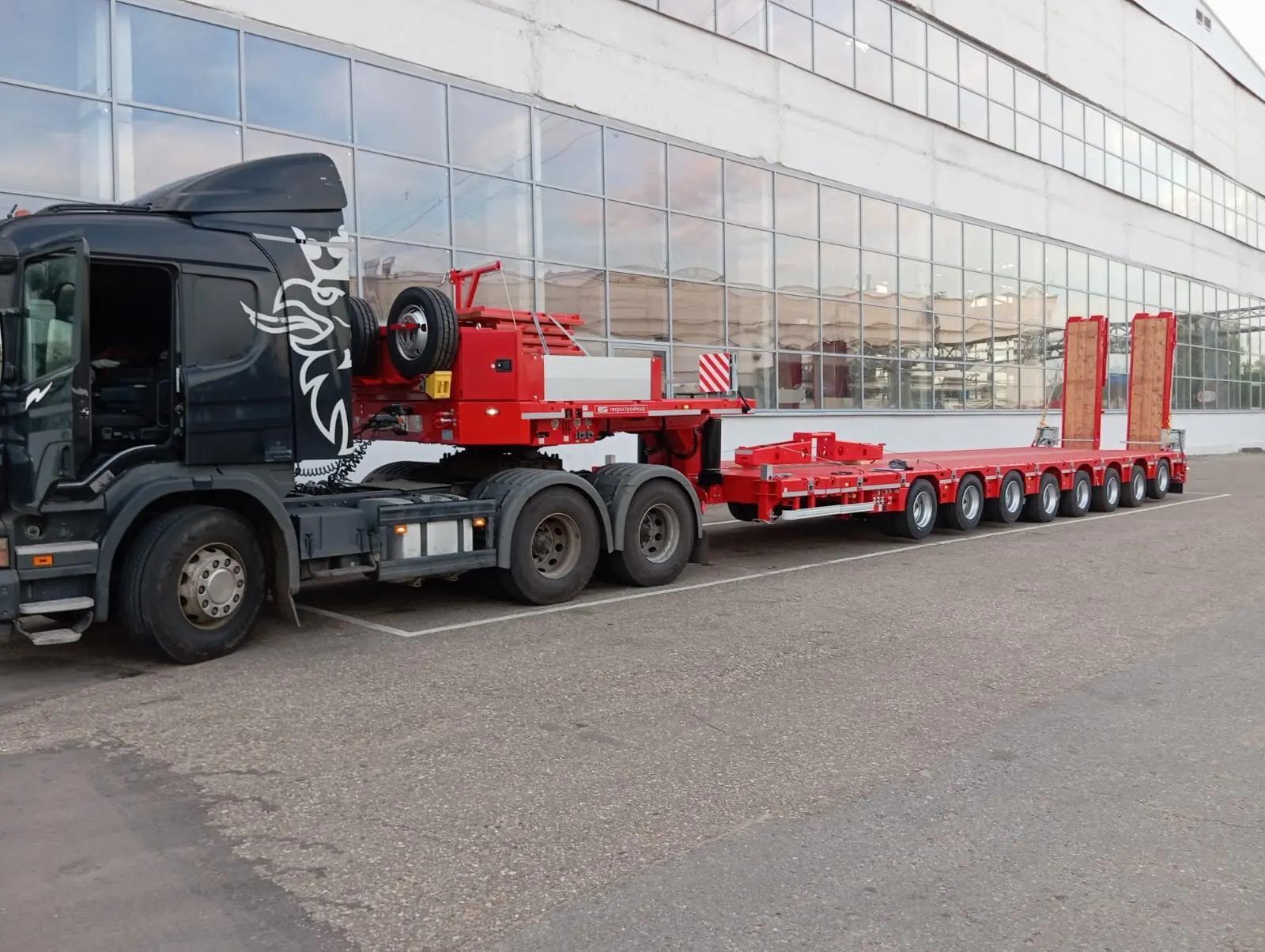 Грузовой тягач седельный Scania G380 с тралом — ТЕХСТРОЙ групп