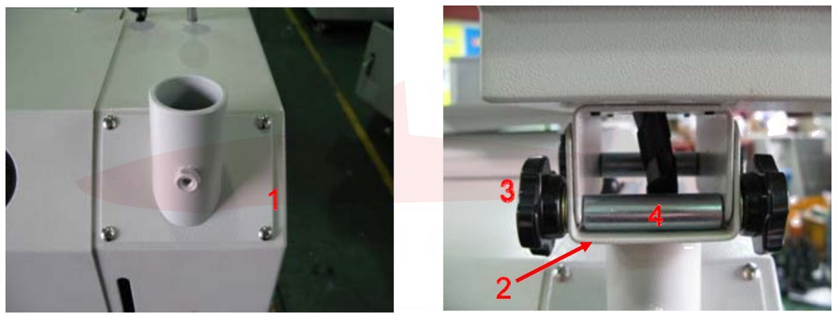 Morgana DigiCoater 44 Touch Screen Fixing Bracket — схема деталей