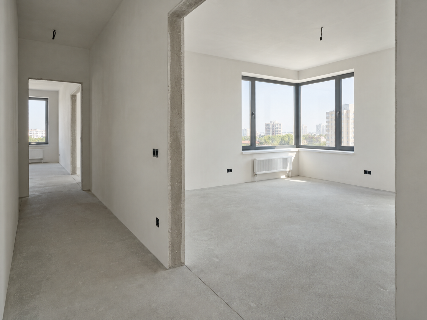 Квартира в предчистовой отделке White Box