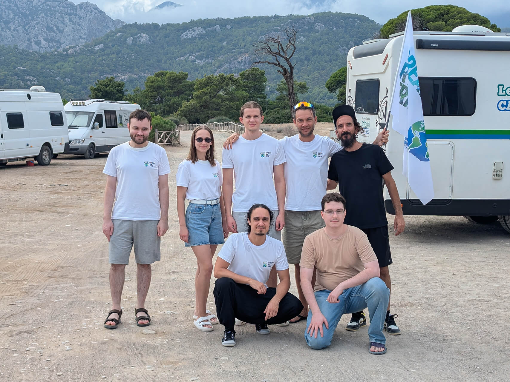 Our motorhome on the Pan-American Highway