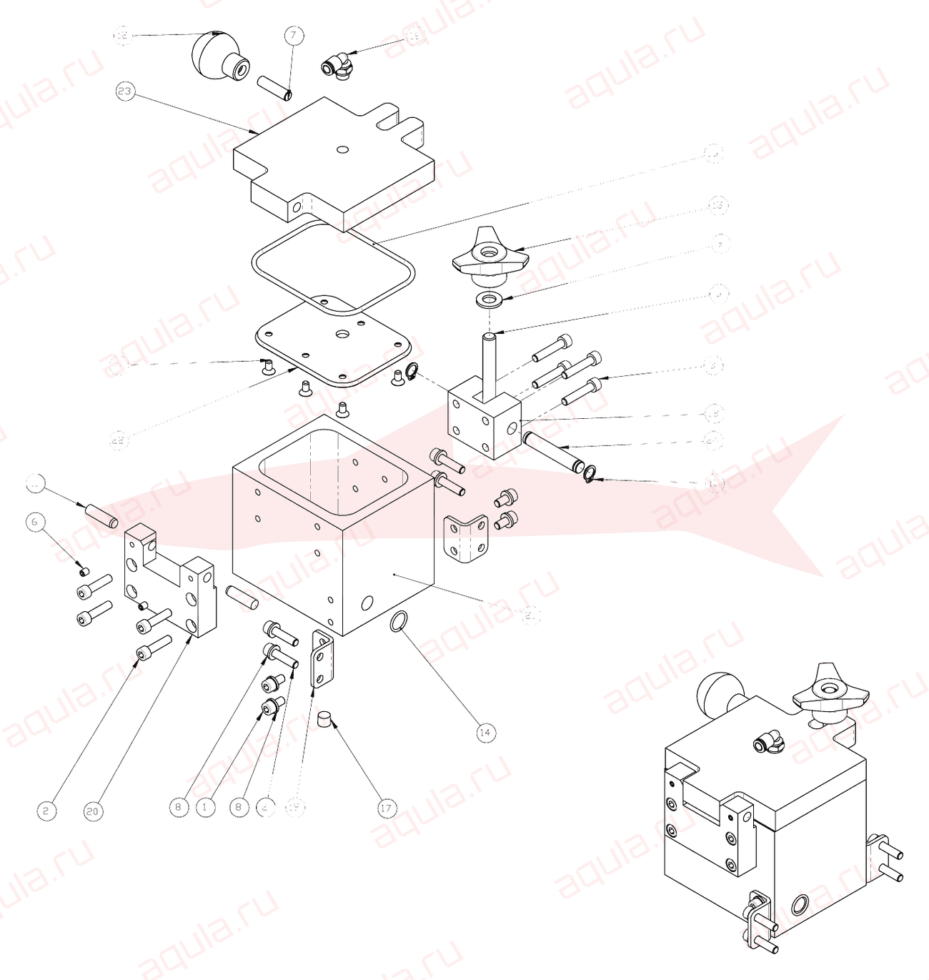 Morgana DigiBook 200 A0106097-00 Ass.cleaner — схема деталей