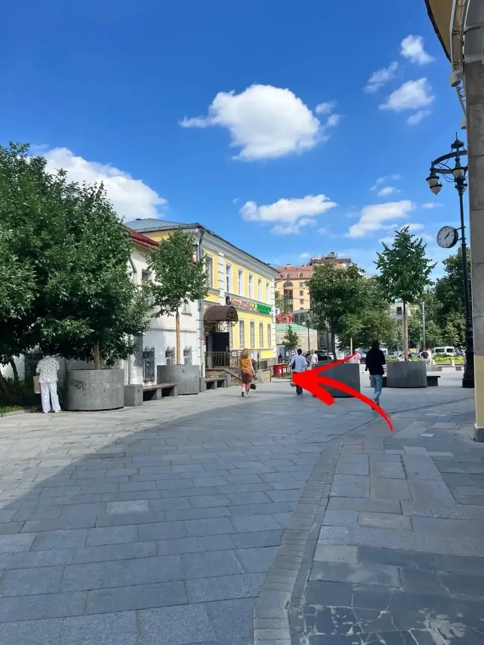 Как пройти от метро «Новокузнецкая» в ДарКлиник, шаг 3