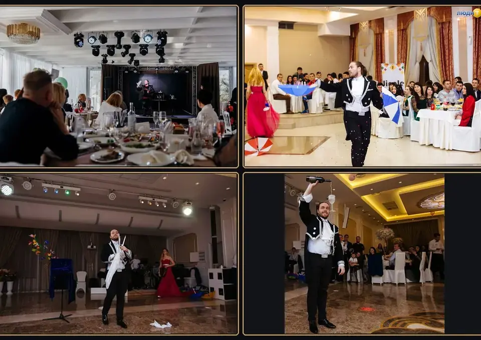VIP иллюзионное шоу Александра Малобенского с сценическими эффектами