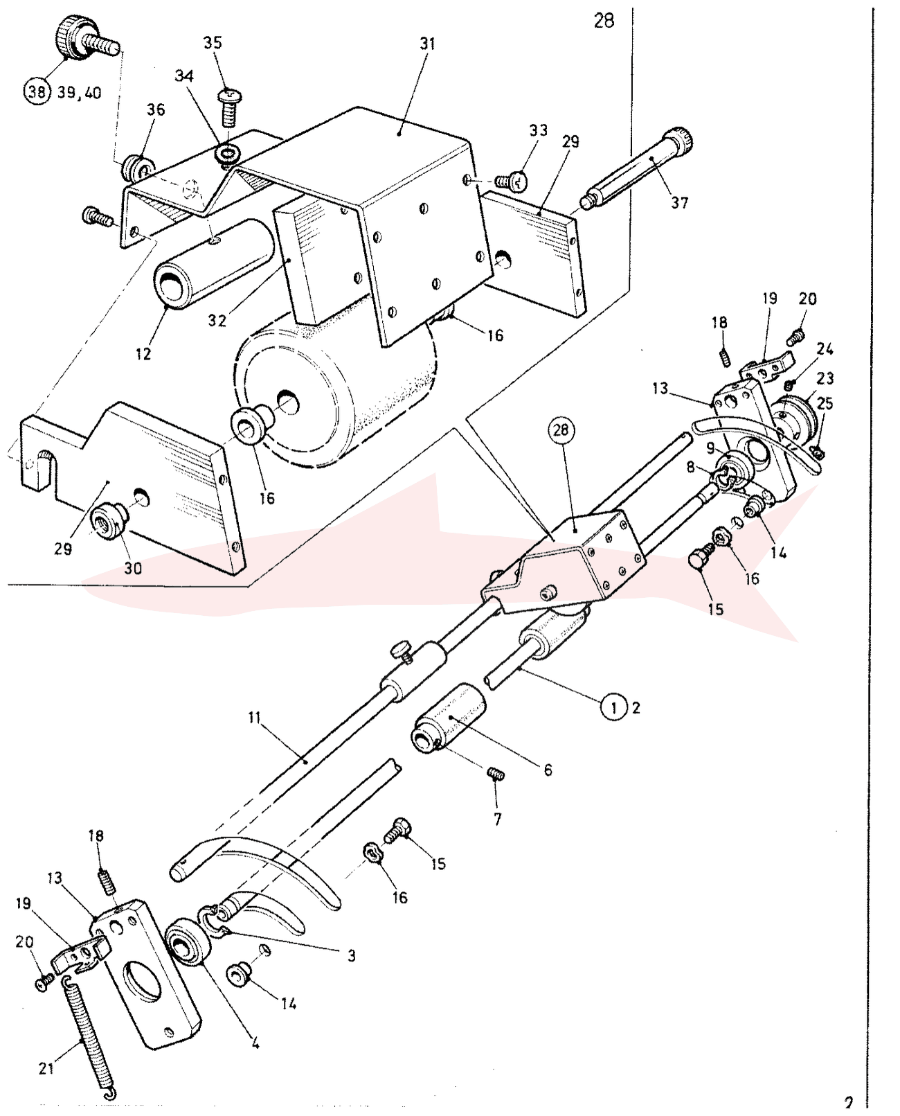 Morgana FSN 6-57-11 Inking System — схема деталей