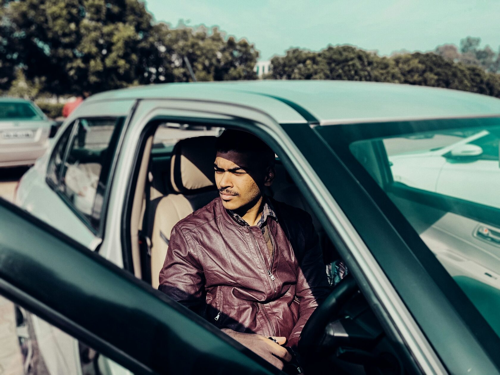 Moncello Field Jacket — waxed cotton, deep sand