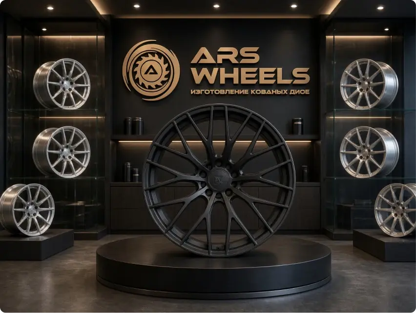 Кованые диски ARS WHEELS на автомобиле