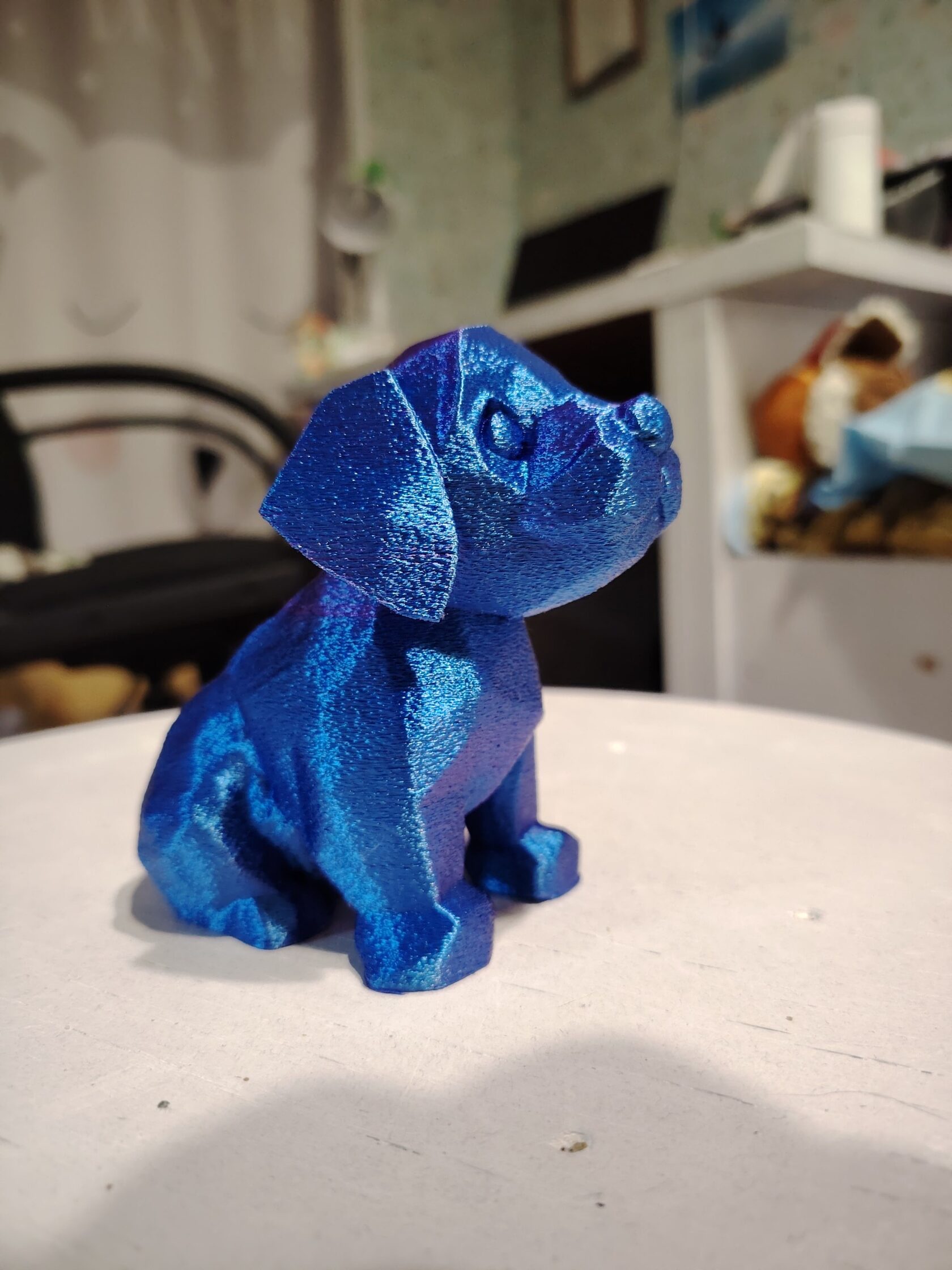 Щенок — работа инклюзивной 3D-мастерской