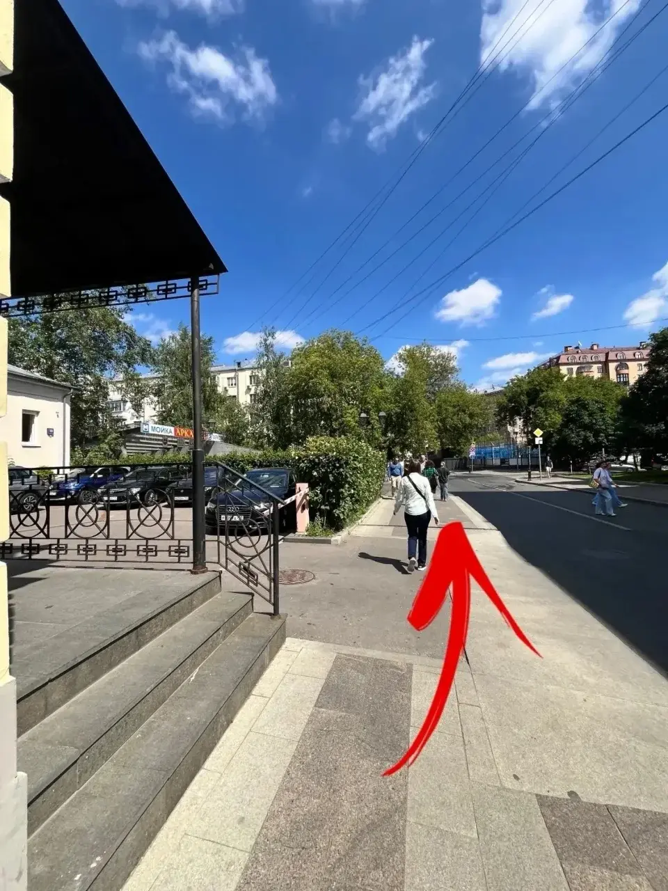 Как пройти от метро «Новокузнецкая» в ДарКлиник, шаг 8