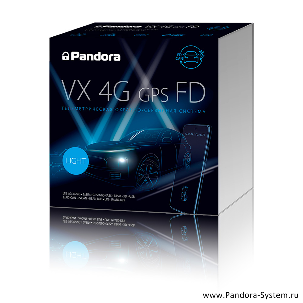 Pandora VX-4G GPS FD Light: реальное изображение оборудования