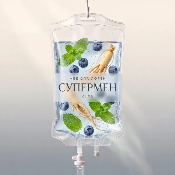 Капельница «Супермен»