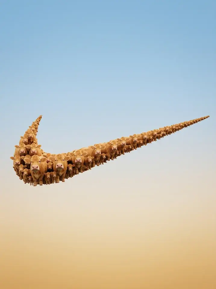 Nike из коров