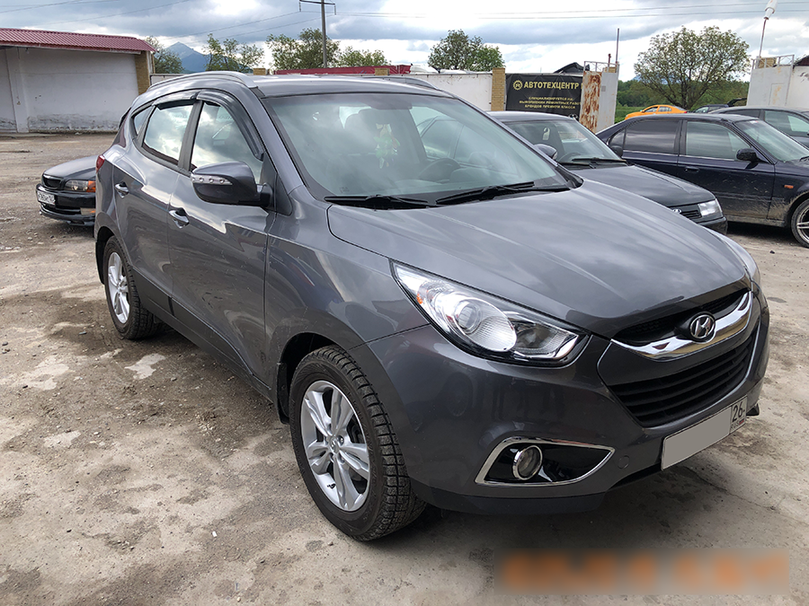 Hyundai ix35 на приёмке из ремонта